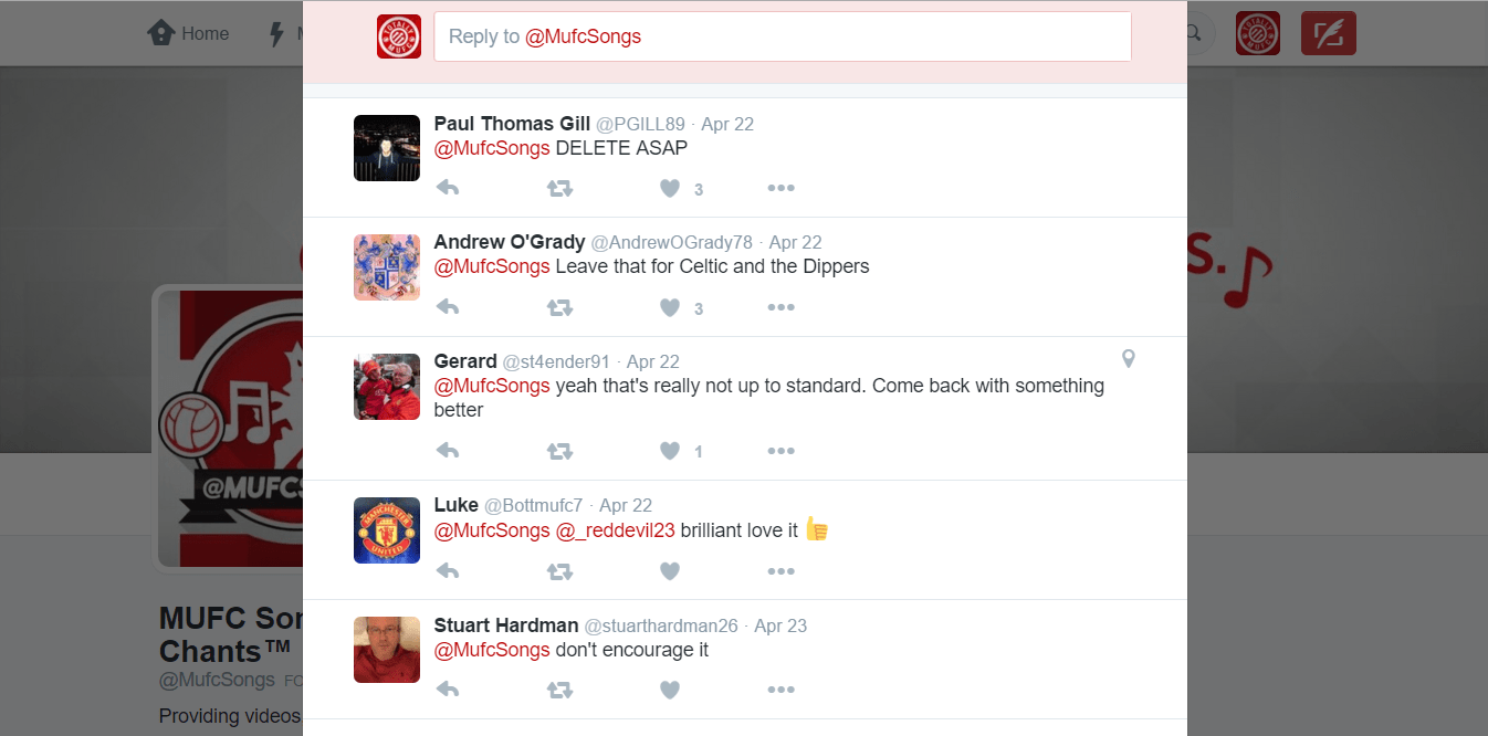 New Marcus Rashford Chant