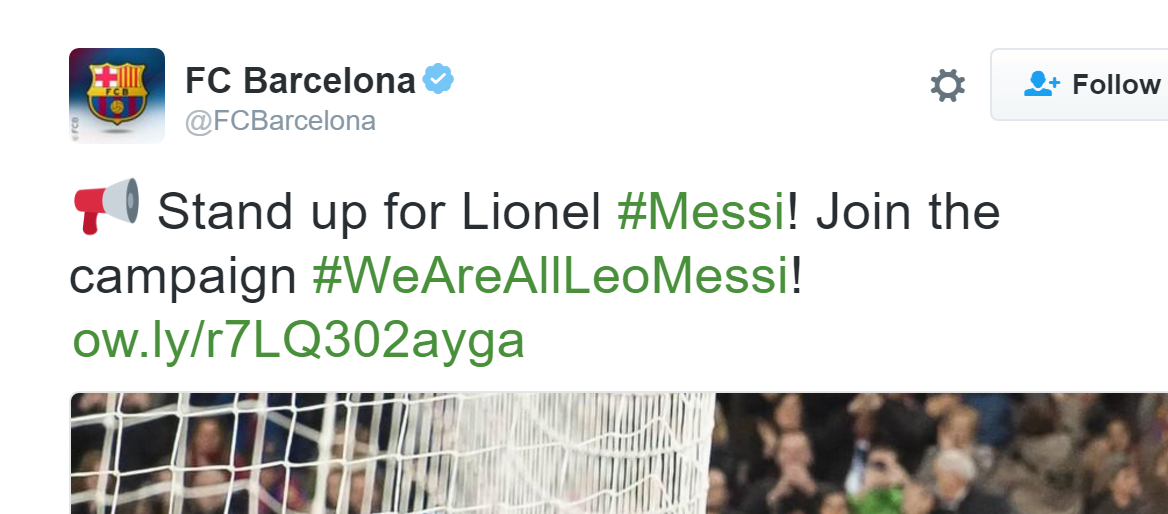 Lionel Messi Campaign Barcelona