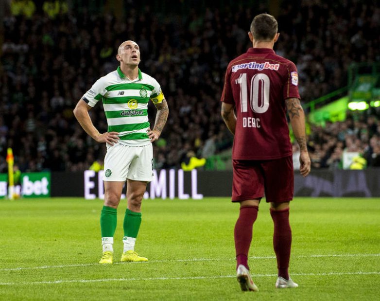Celtic have dropped into the Europa League after Cluj defeat 