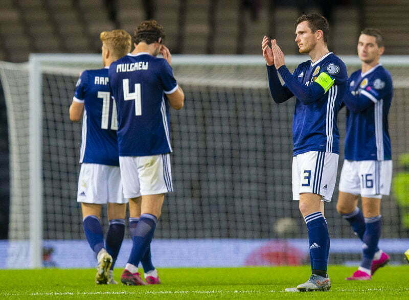 Scotland were beaten 4-0 by No1 ranked side Belgium last night 