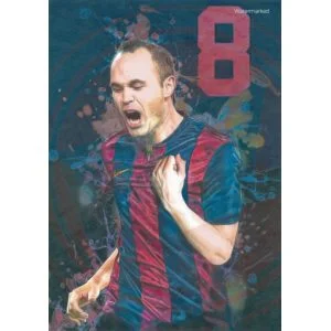 Andres Iniesta Poster