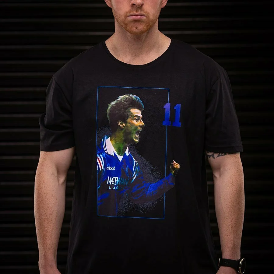 Brian Laudrup T Shirt Black