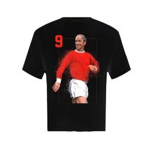Bobby Charlton T-shirt Black