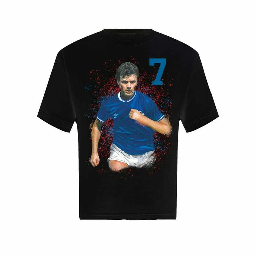 Davie Cooper Black T Shirt