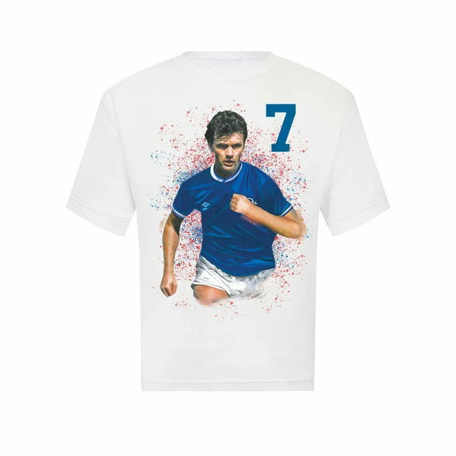 Davie Cooper White T Shirt