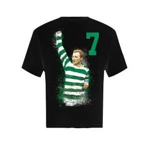 Jimmy Johnstone T-shirt Black