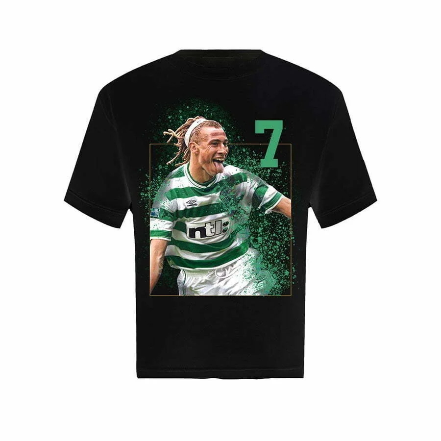 Henrik Larsson T Shirt Black