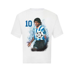 Diego Maradona T Shirt White