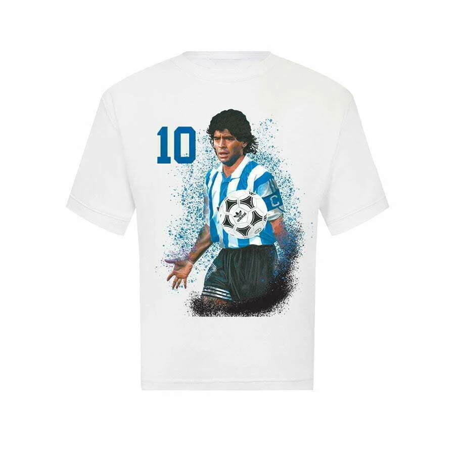 Diego Maradona T Shirt White