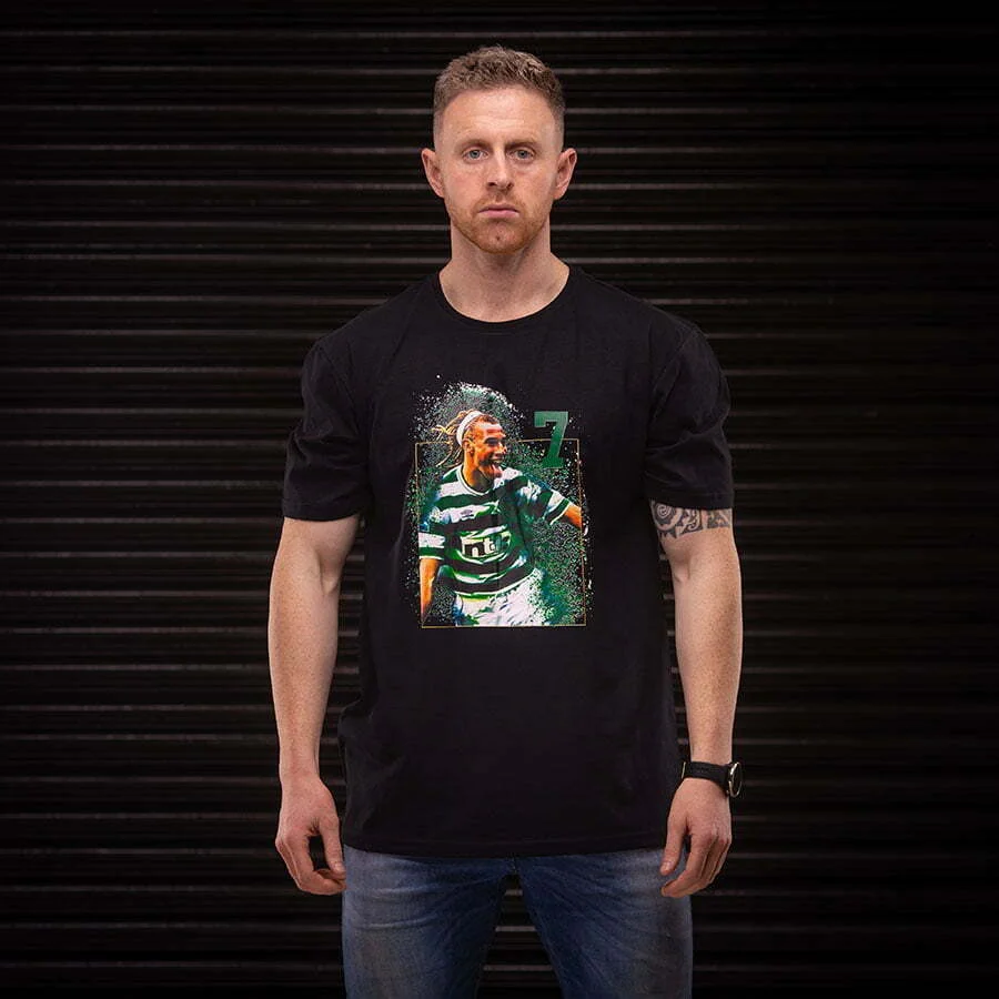 Henrik Larsson T Shirt Black