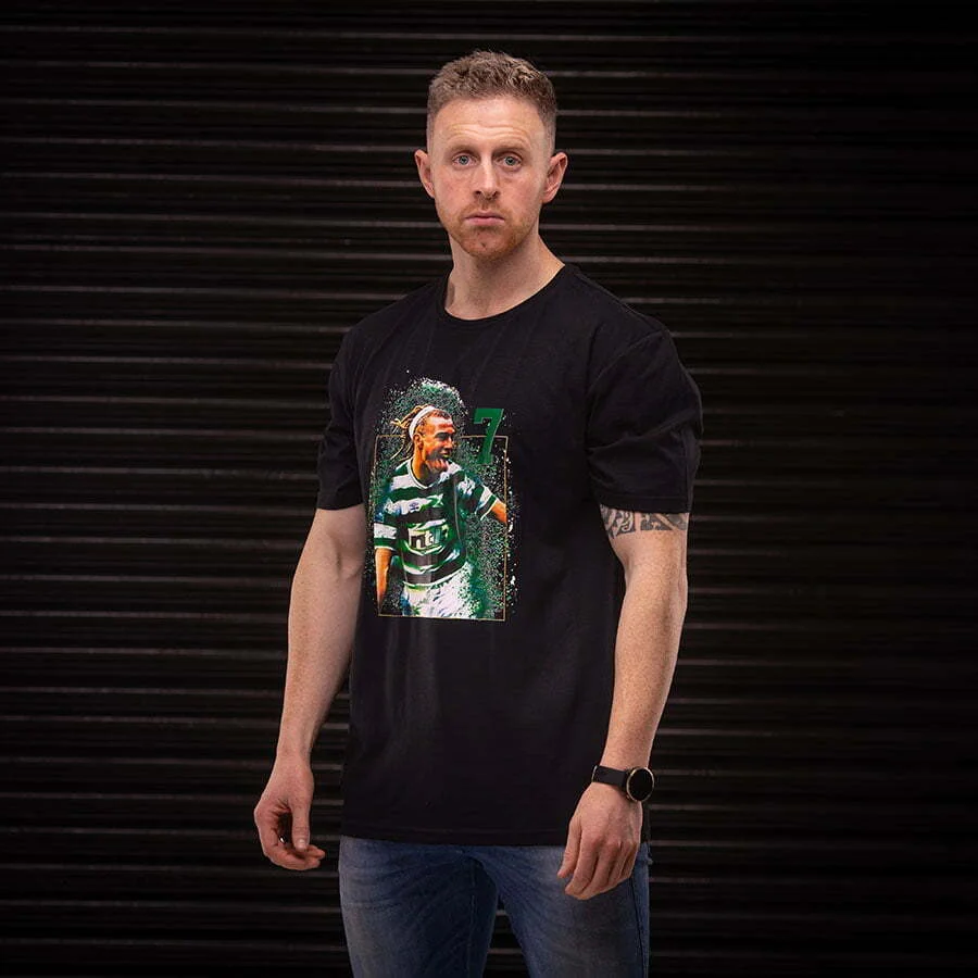 Henrik Larsson T Shirt Black