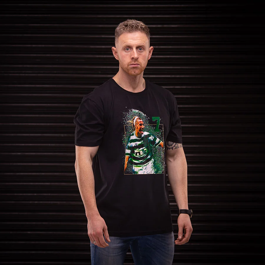 Henrik Larsson T Shirt Black