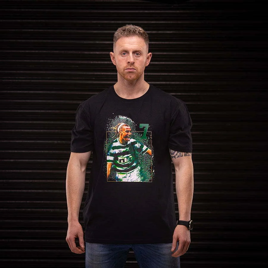 Henrik Larsson T Shirt Black
