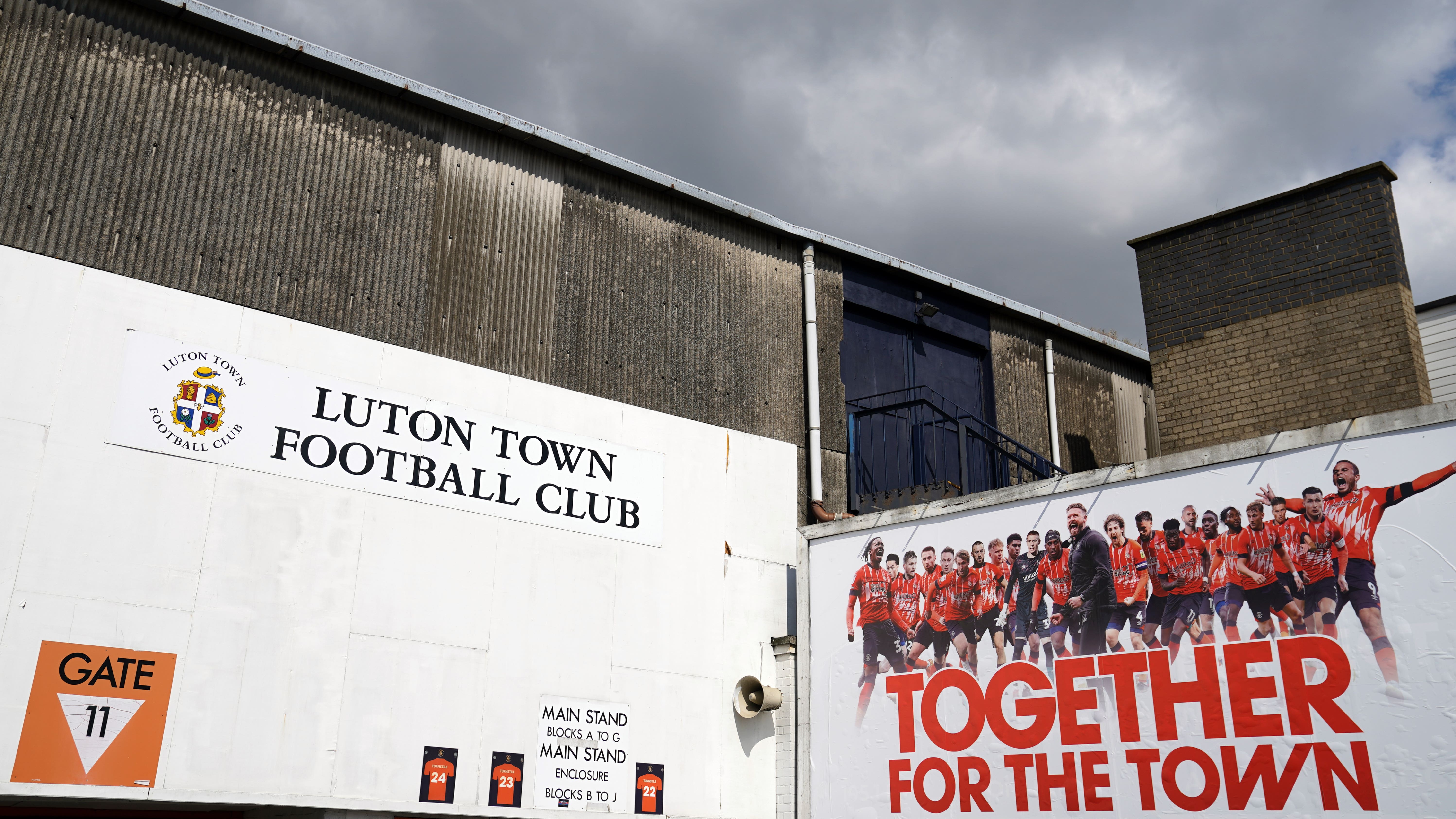 Luton fined and issued with action plan over homophobic chanting at Brighton