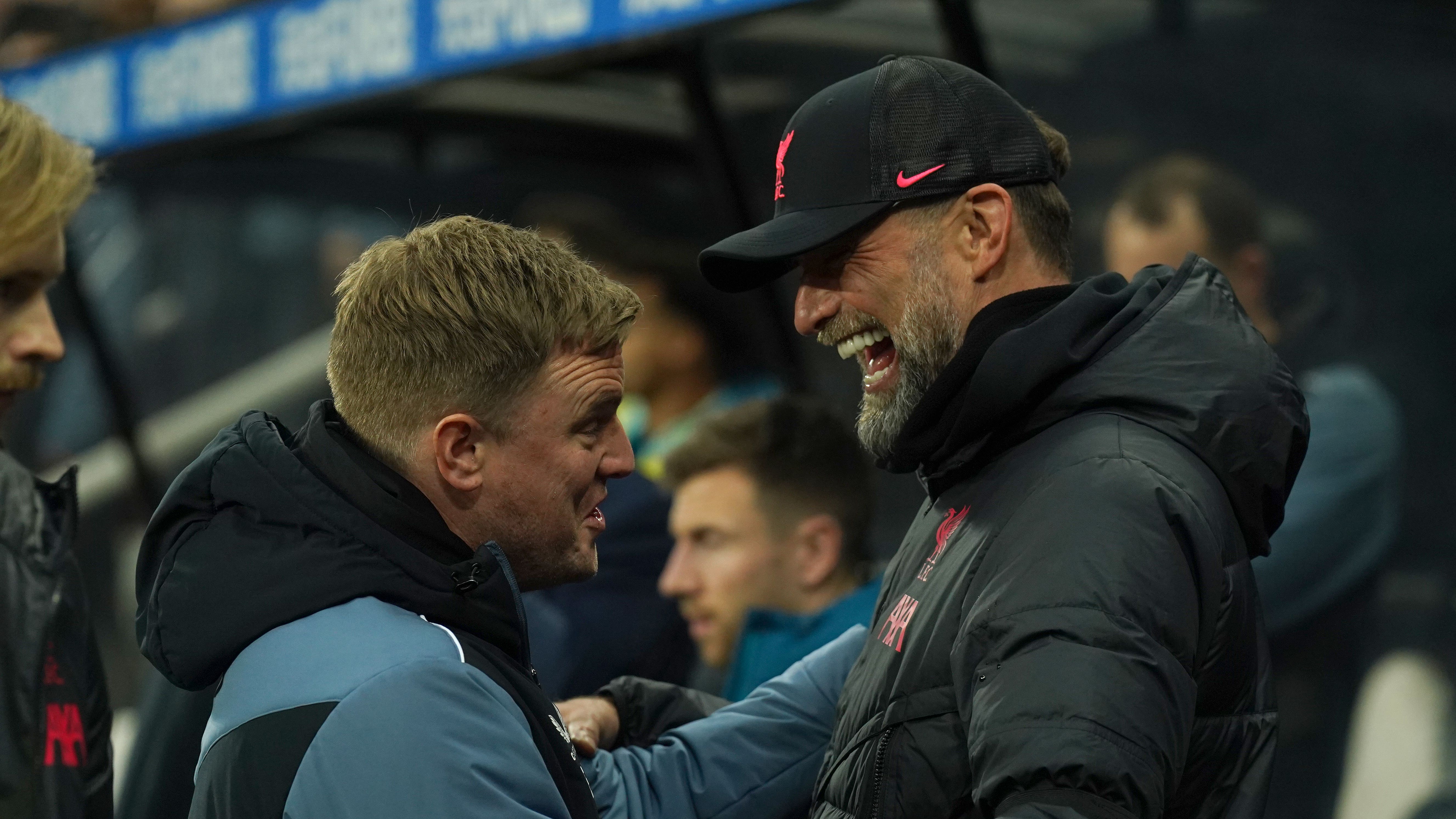 Eddie Howe says Newcastle must be ‘near perfect’ to end miserable Anfield record