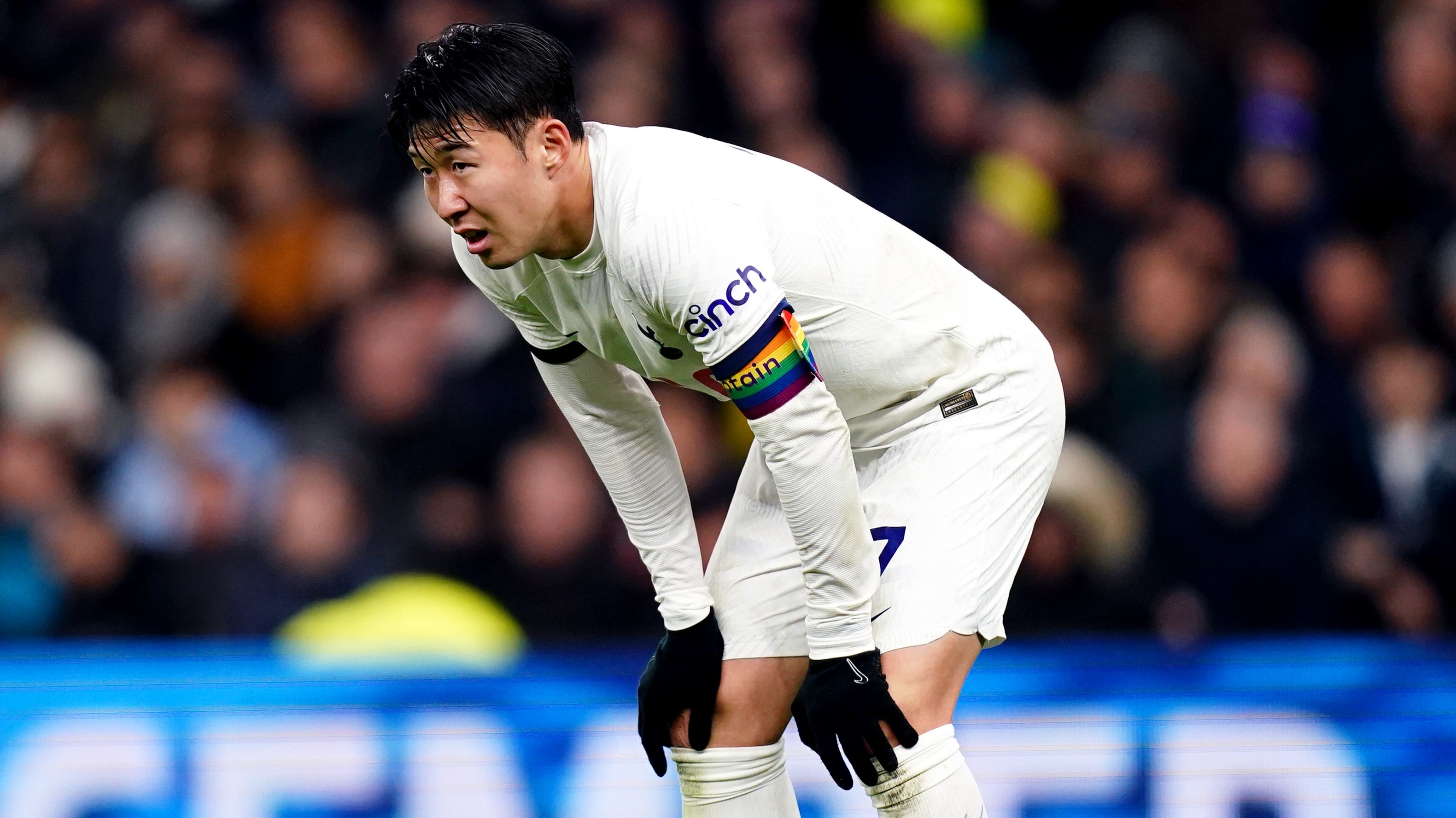 Tottenham captain Son Heung-min fumes at ‘unacceptable’ five-match winless run