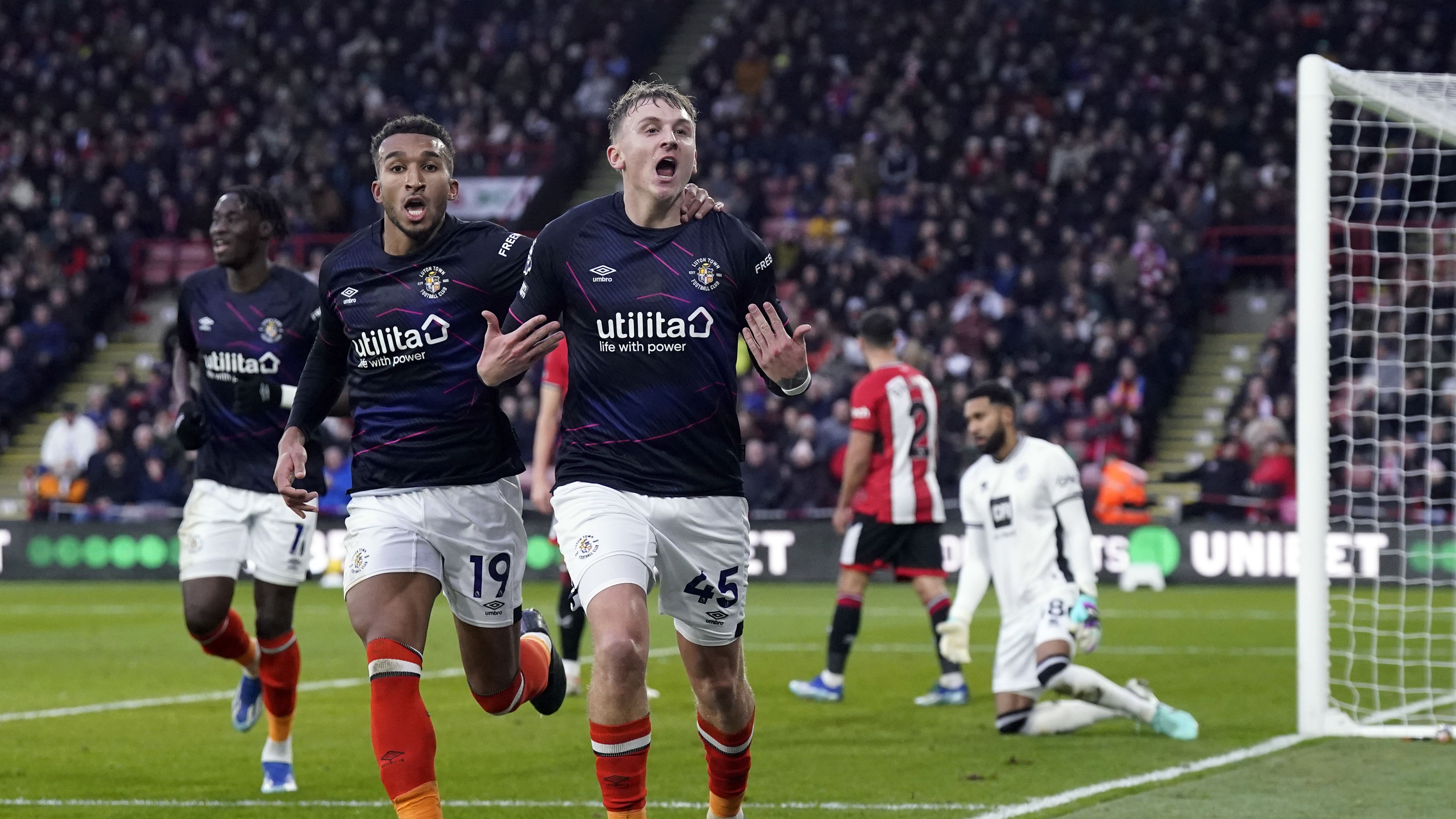 Luton stage late comeback to claim important victory at Sheffield United