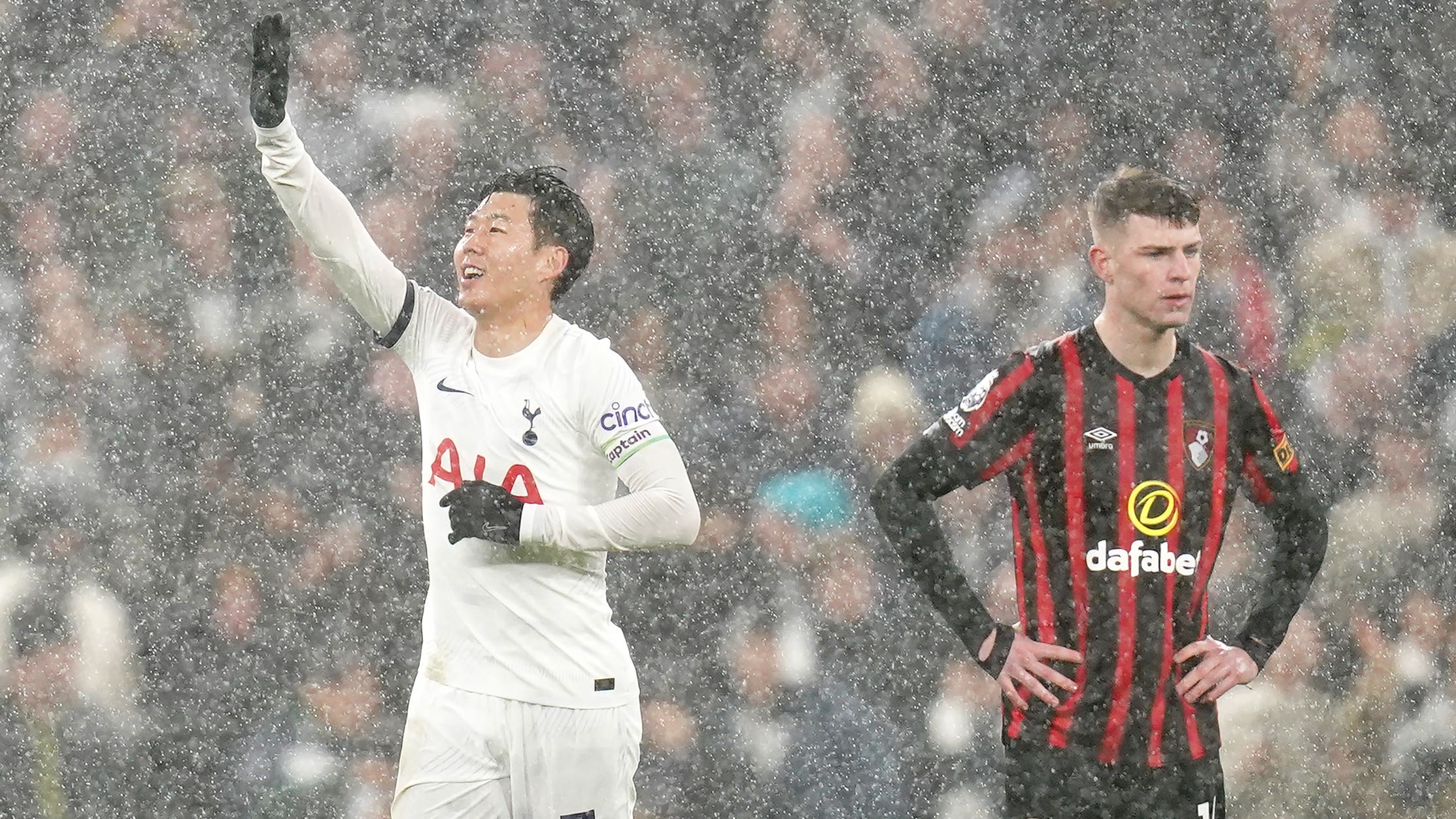 Son Heung-min helps Spurs battle past in-form Bournemouth to end year on high