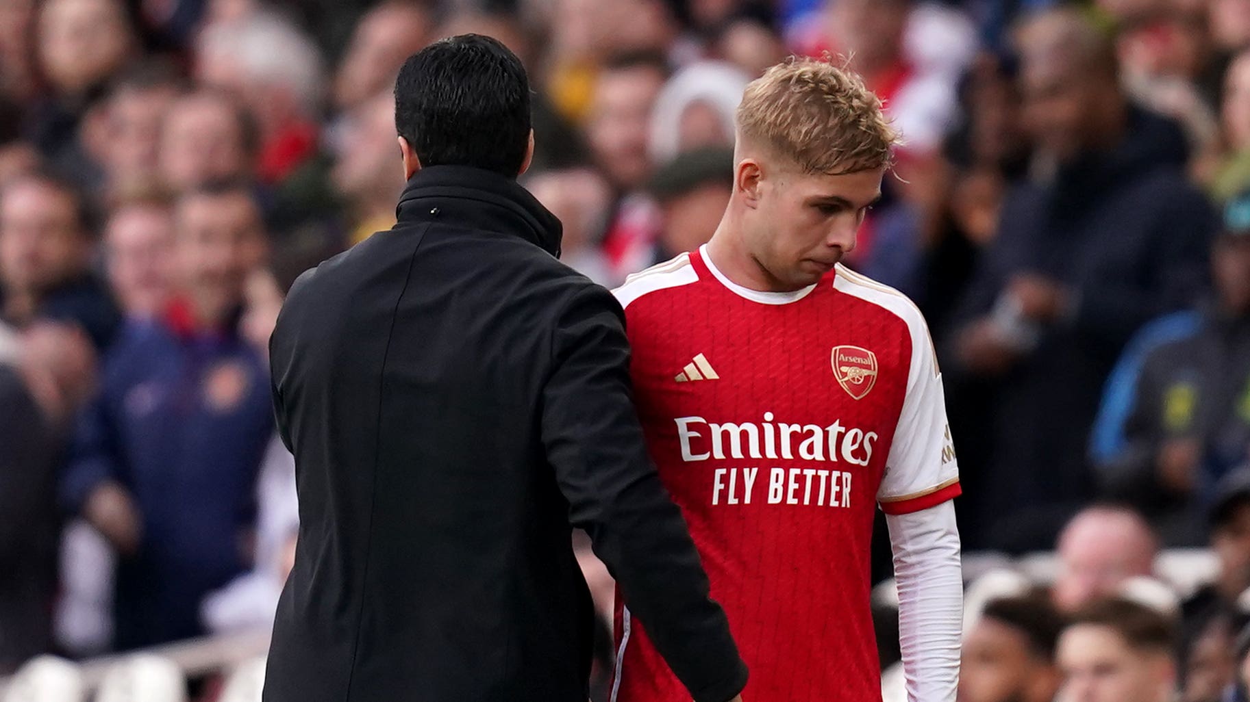 Mikel Arteta ‘happy to have’ Emile Smith Rowe amid West Ham reports