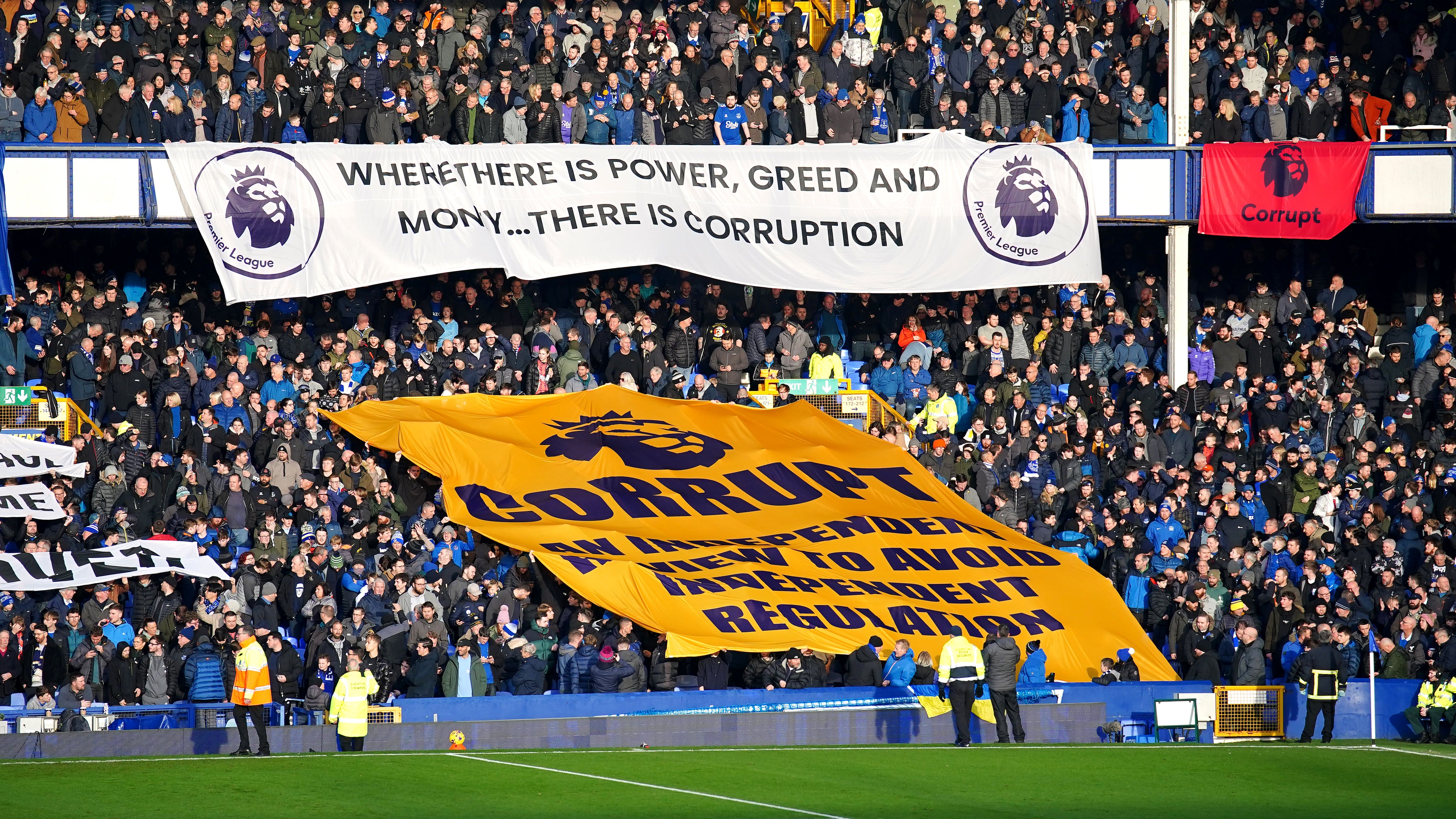 Everton fan representative says Premier League risks losing trust of supporters