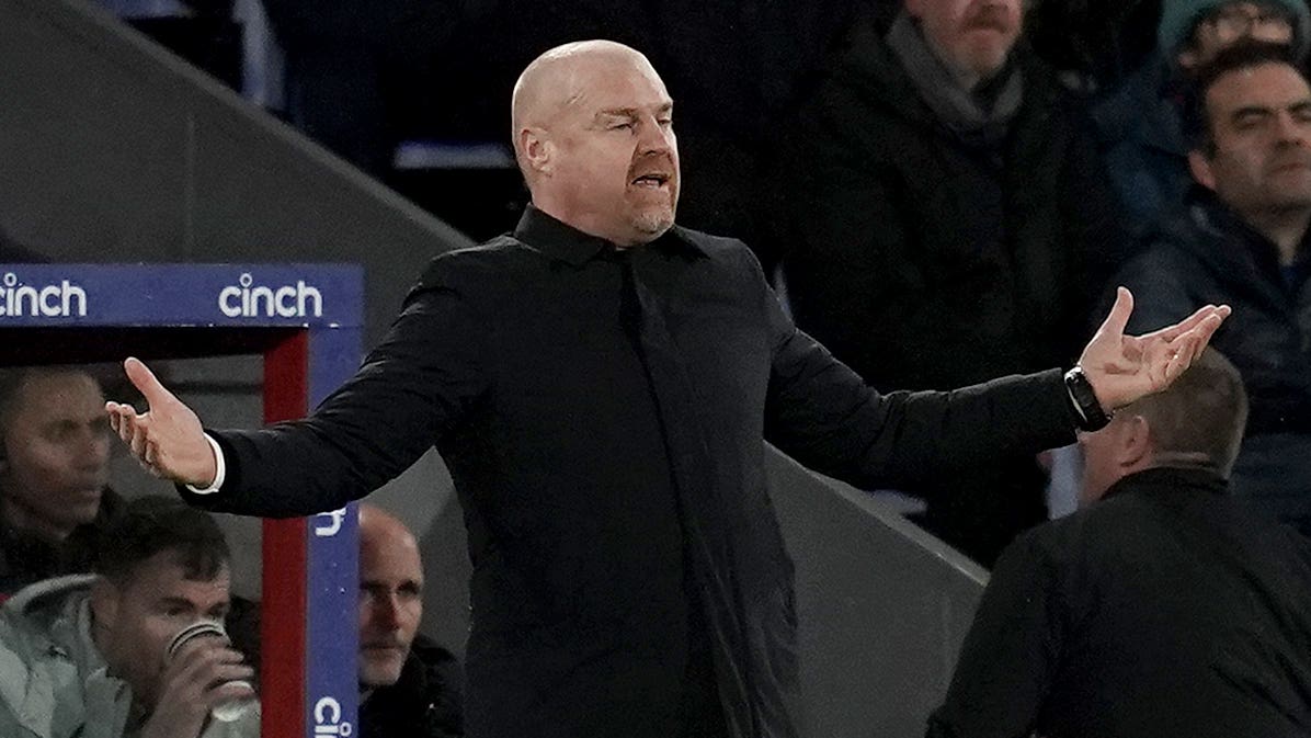 Sean Dyche wants ‘tidying up’ of VAR after Dominic Calvert-Lewin red card