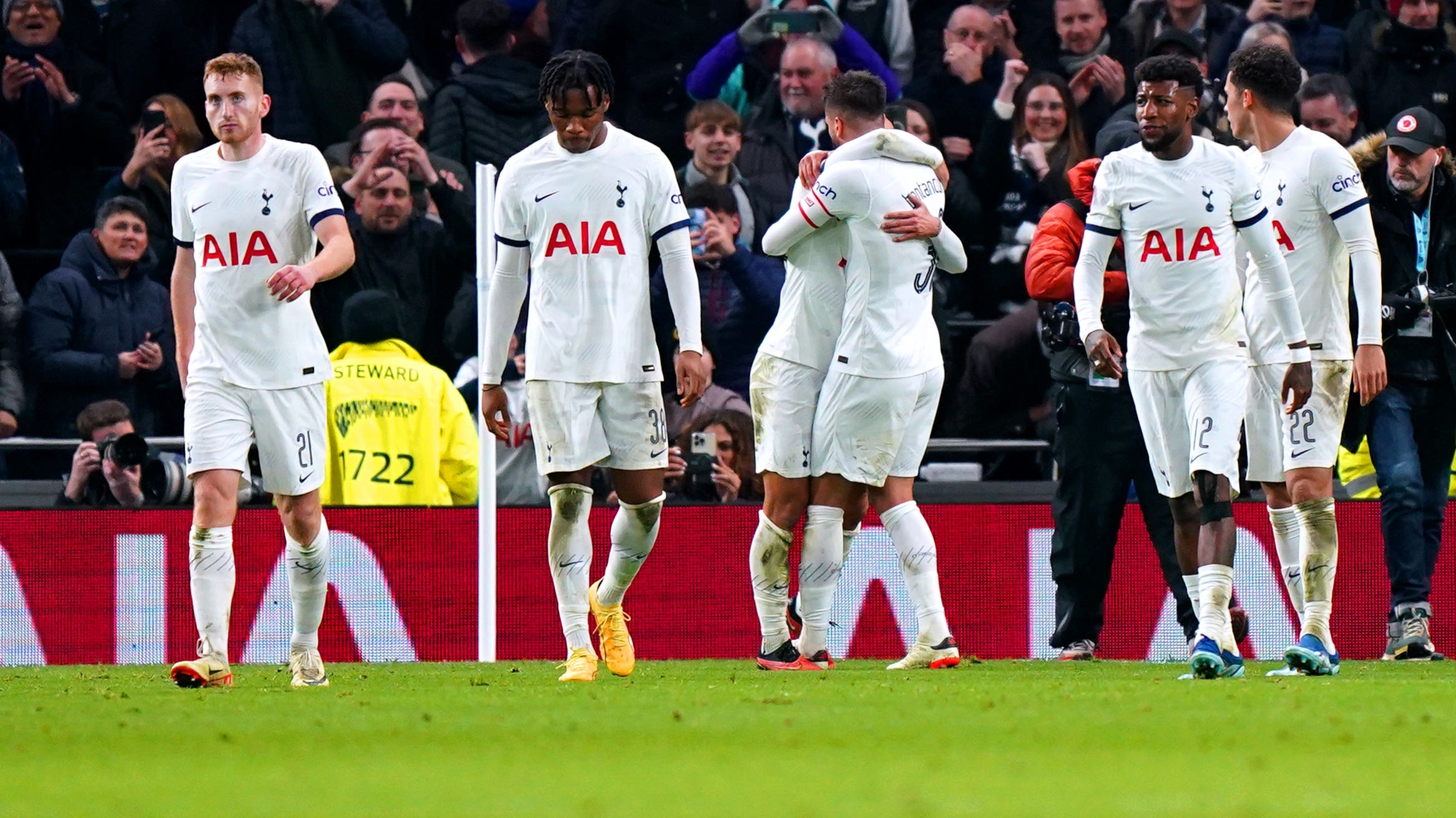 Pedro Porro strike earns Tottenham FA Cup victory over Burnley