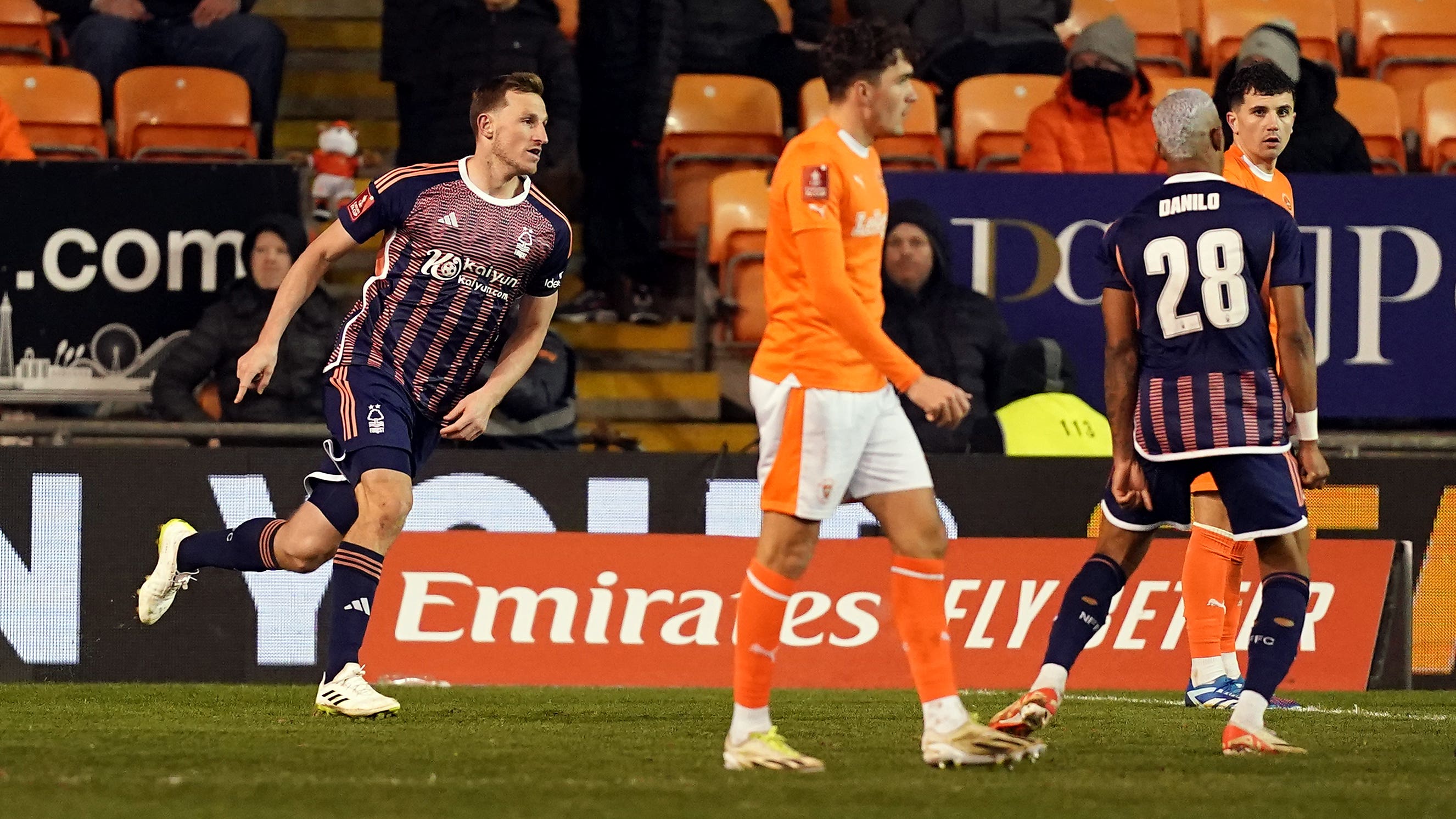 Chris Wood nets extra-time winner as Nottingham Forest edge past Blackpool
