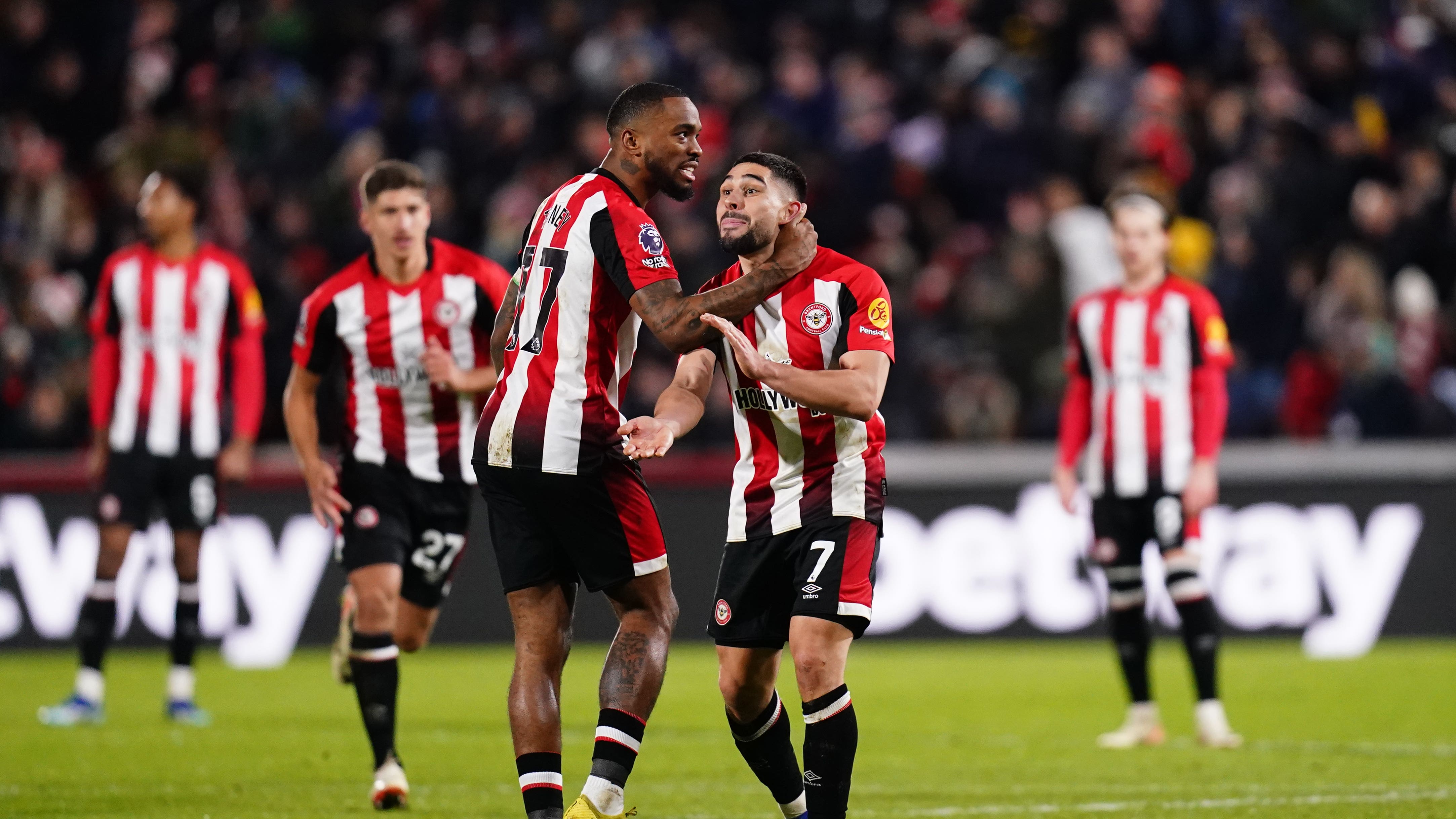 Neal Maupay earns manager’s praise as strike partner Ivan Toney claims headlines