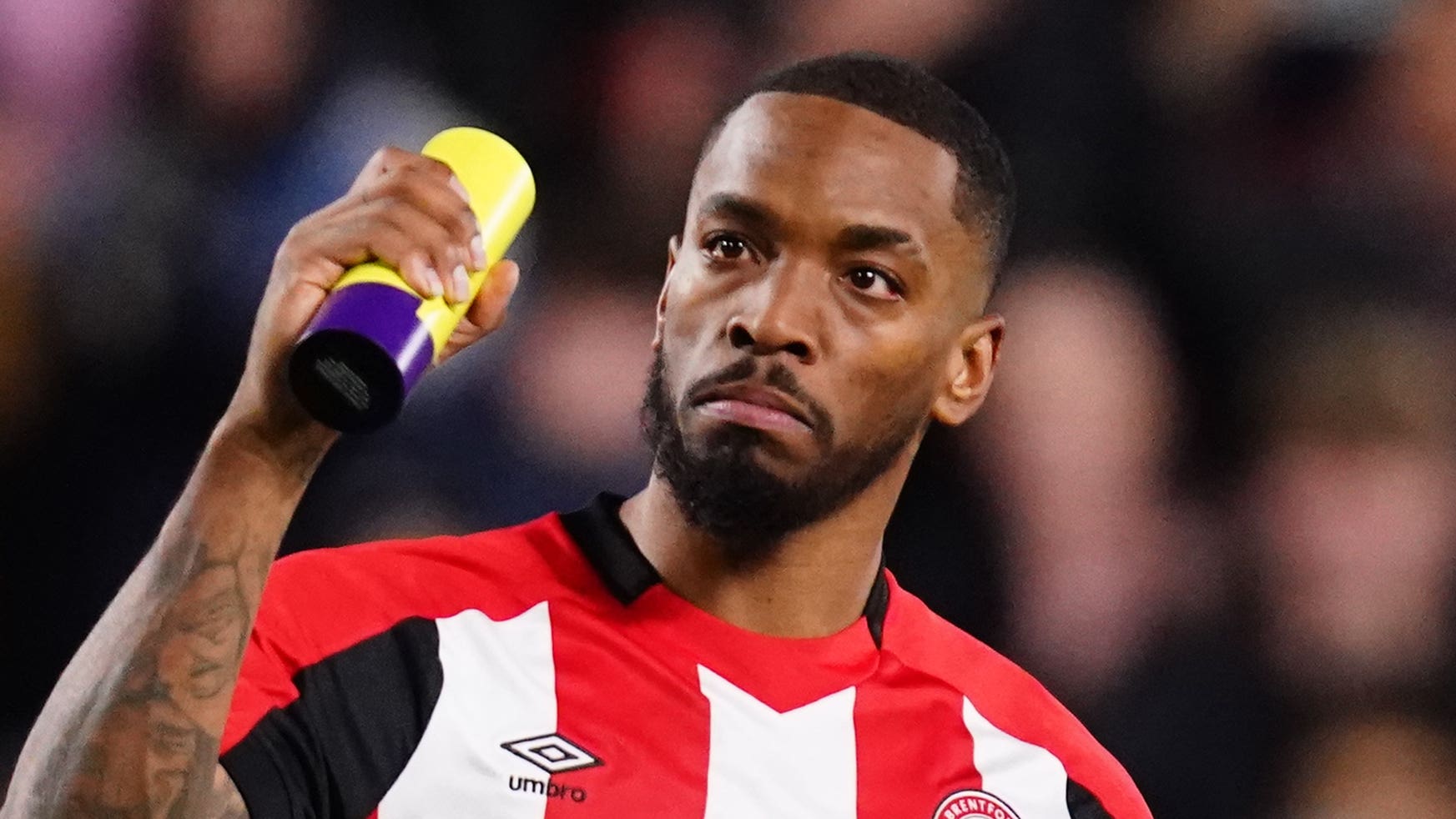 I knew this would happen: ‘Buzzing’ Ivan Toney pictured scoring return with Bees