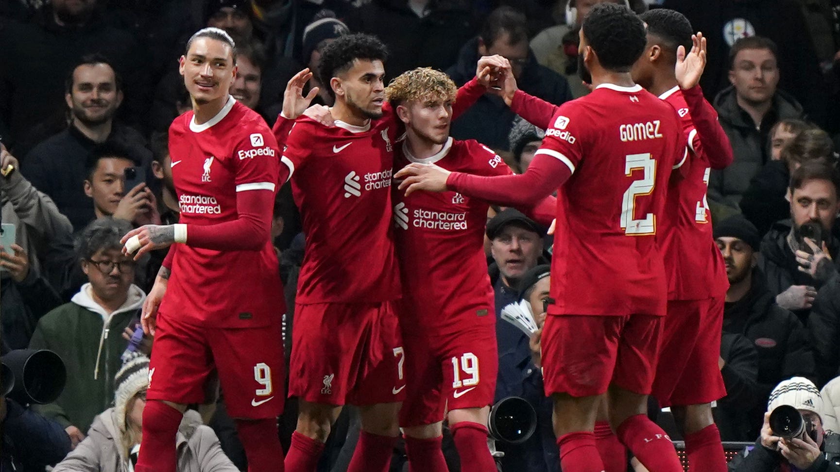 Liverpool hold off late Fulham charge to reach Carabao Cup final