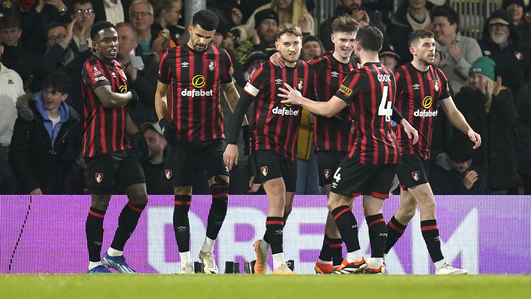 Bournemouth sink Swans with five-star first half show to reach last 16 of FA Cup