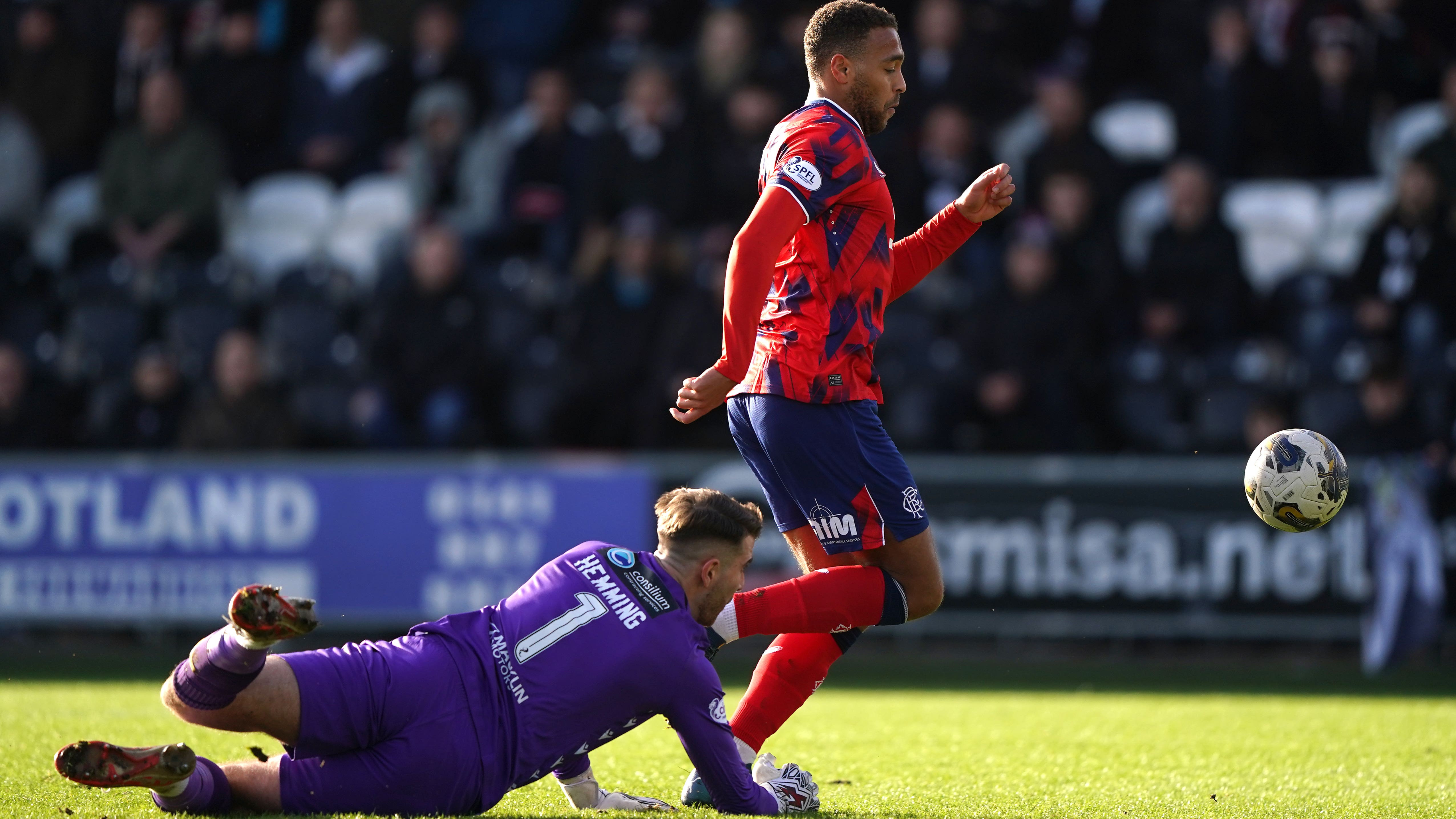 Cyriel Dessers scores again as Rangers battle to victory over St Mirren