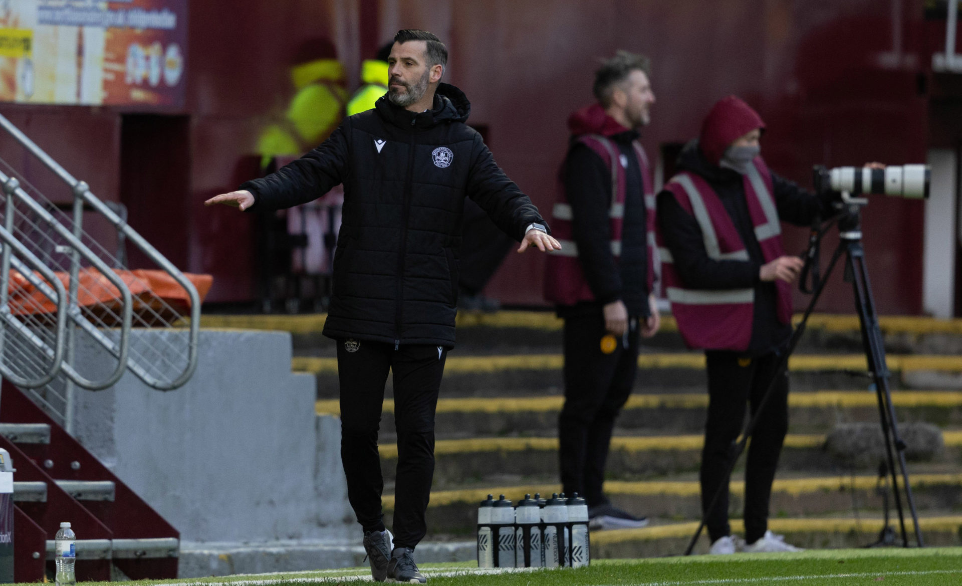 Motherwell continue their striker search