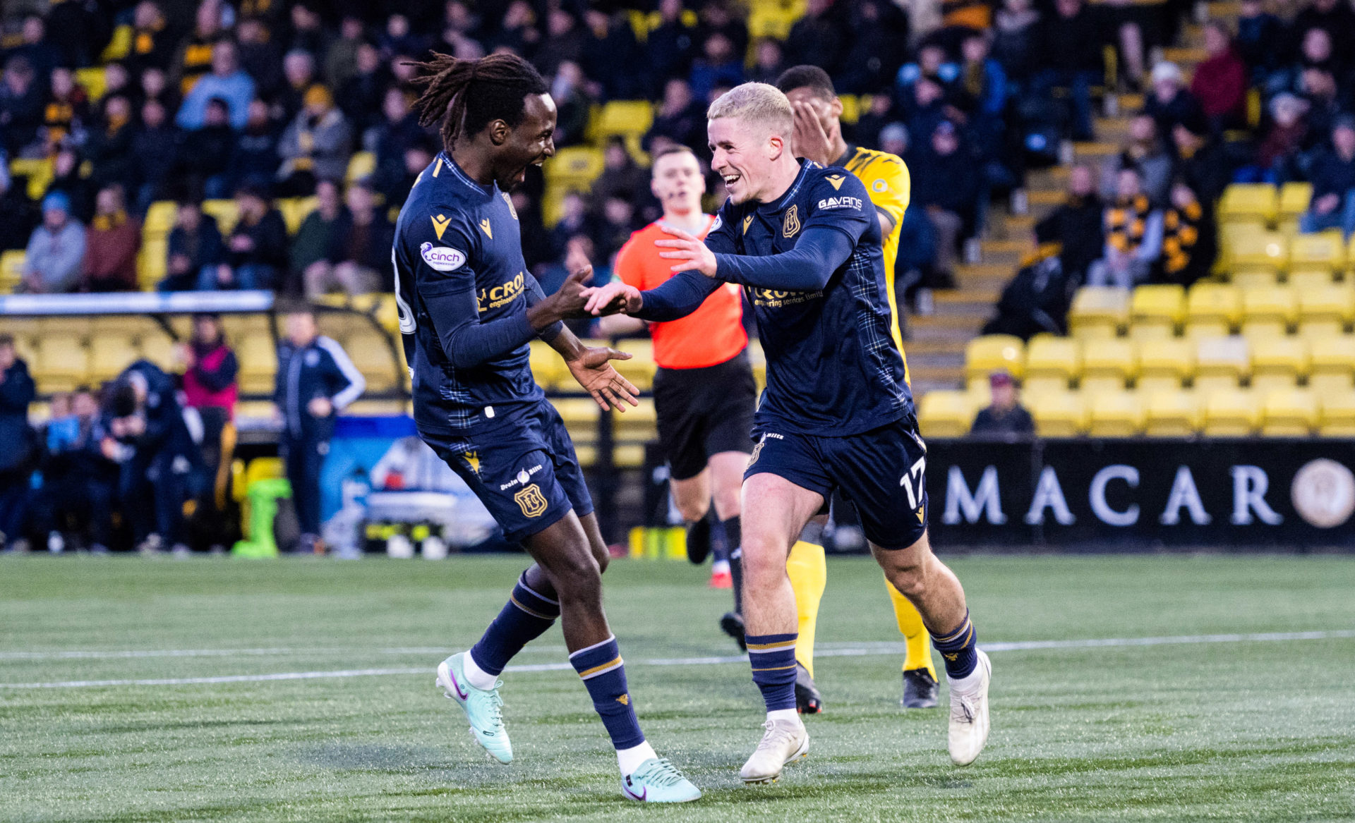 Mistakes cost Livingston as 10 man Dundee cruise to victory