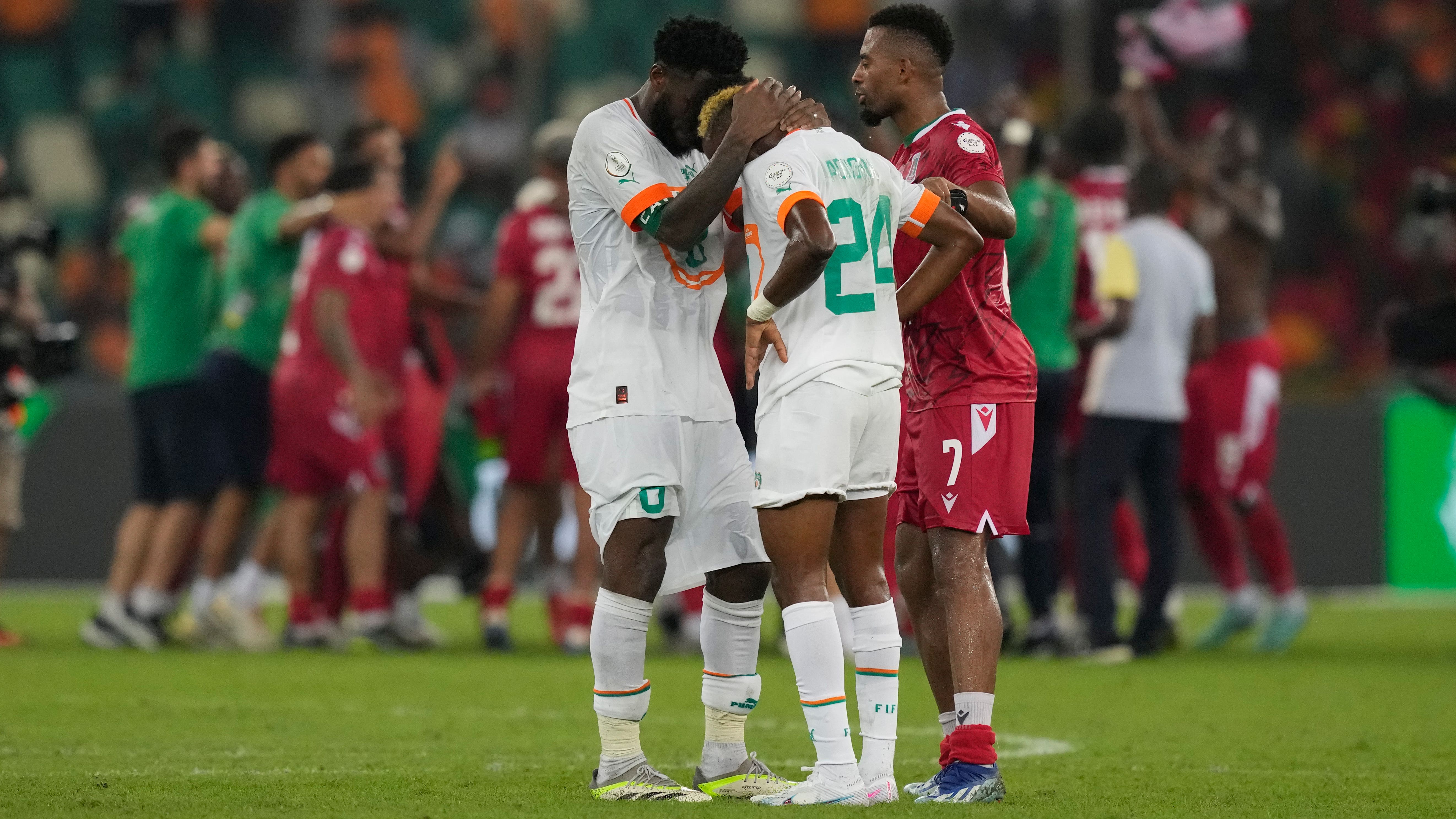 Ivory Coast’s AFCON hopes hanging by thread after big loss to Equatorial Guinea