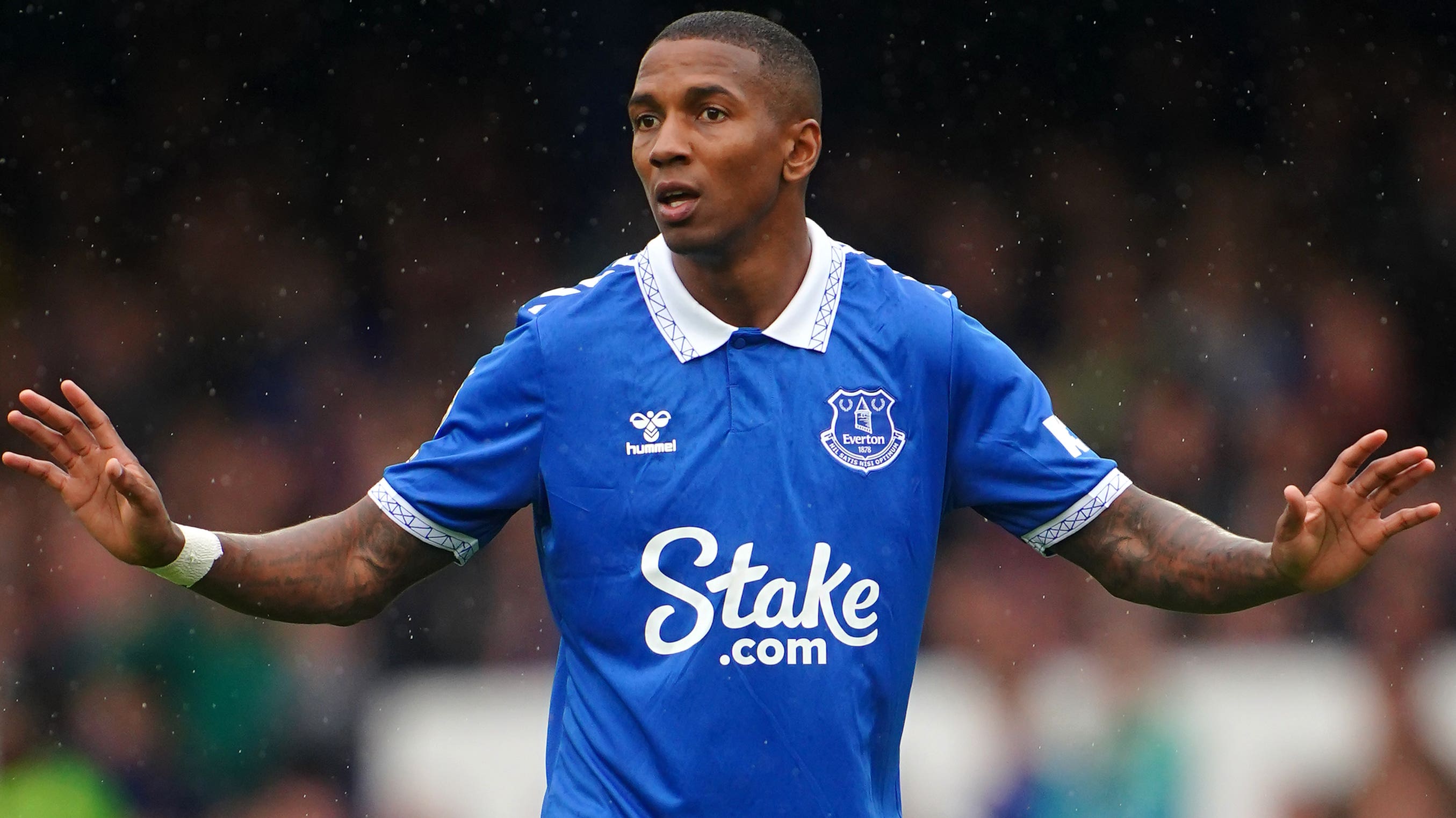 Ashley Young insists Everton can only influence what happens on the pitch