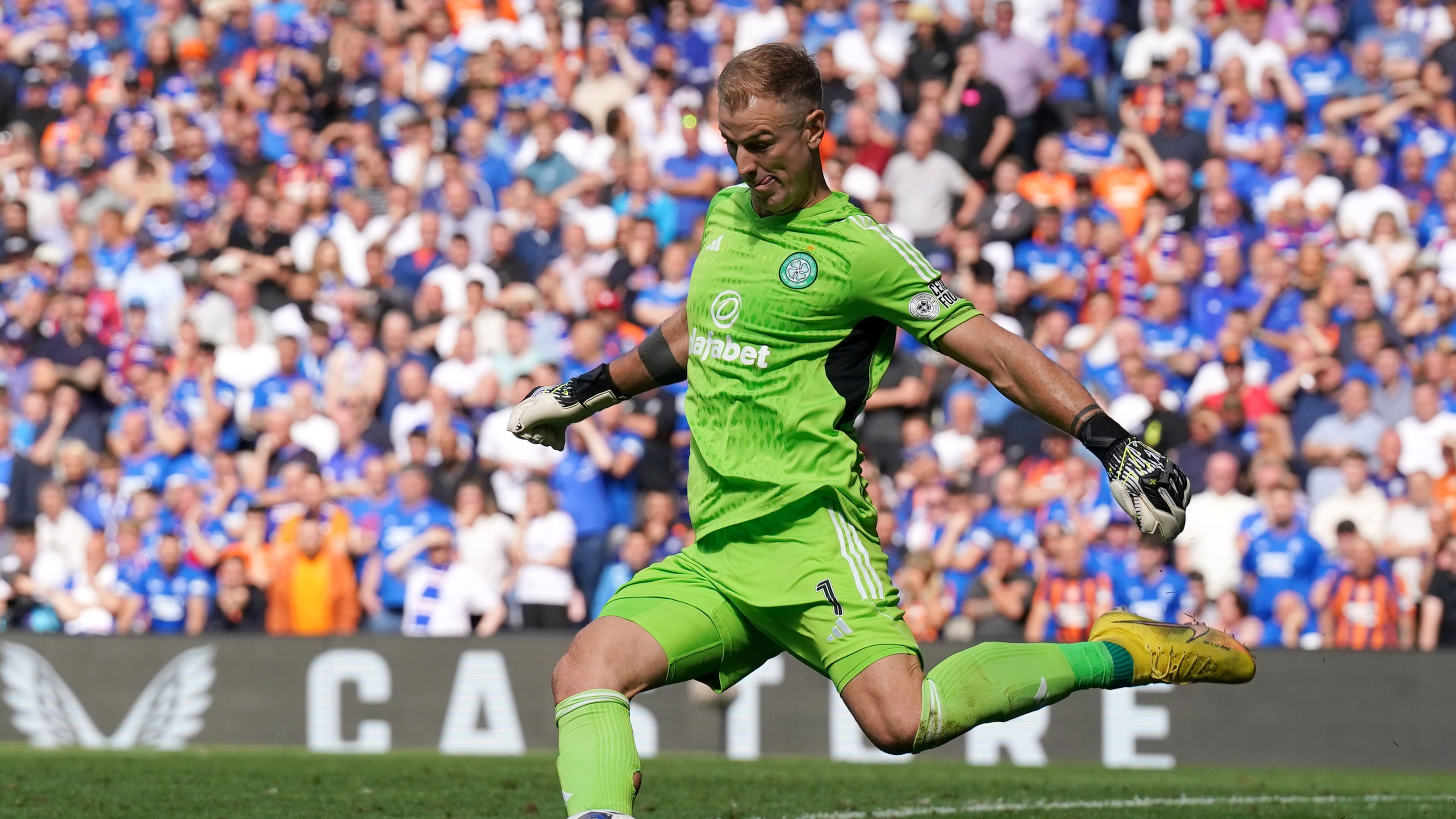 Celtic goalkeeper Joe Hart wanted to end footballing career on his own terms