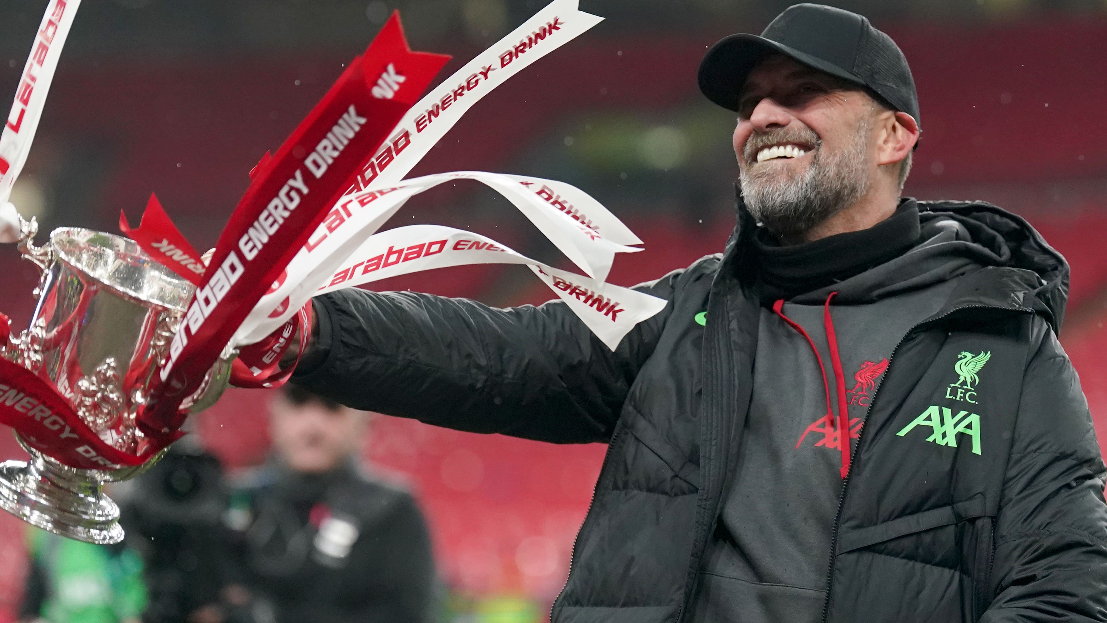 Jurgen Klopp Savours ‘most Special Trophy’ After Liverpool Win Carabao ...