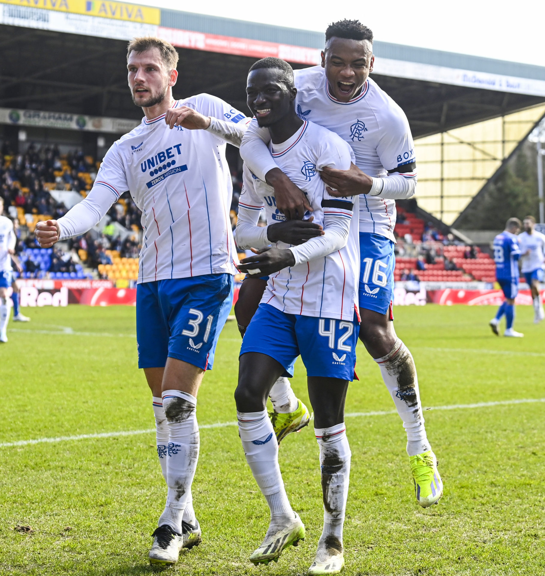 Rangers go top of the Premiership table after comfortable St Johnstone win