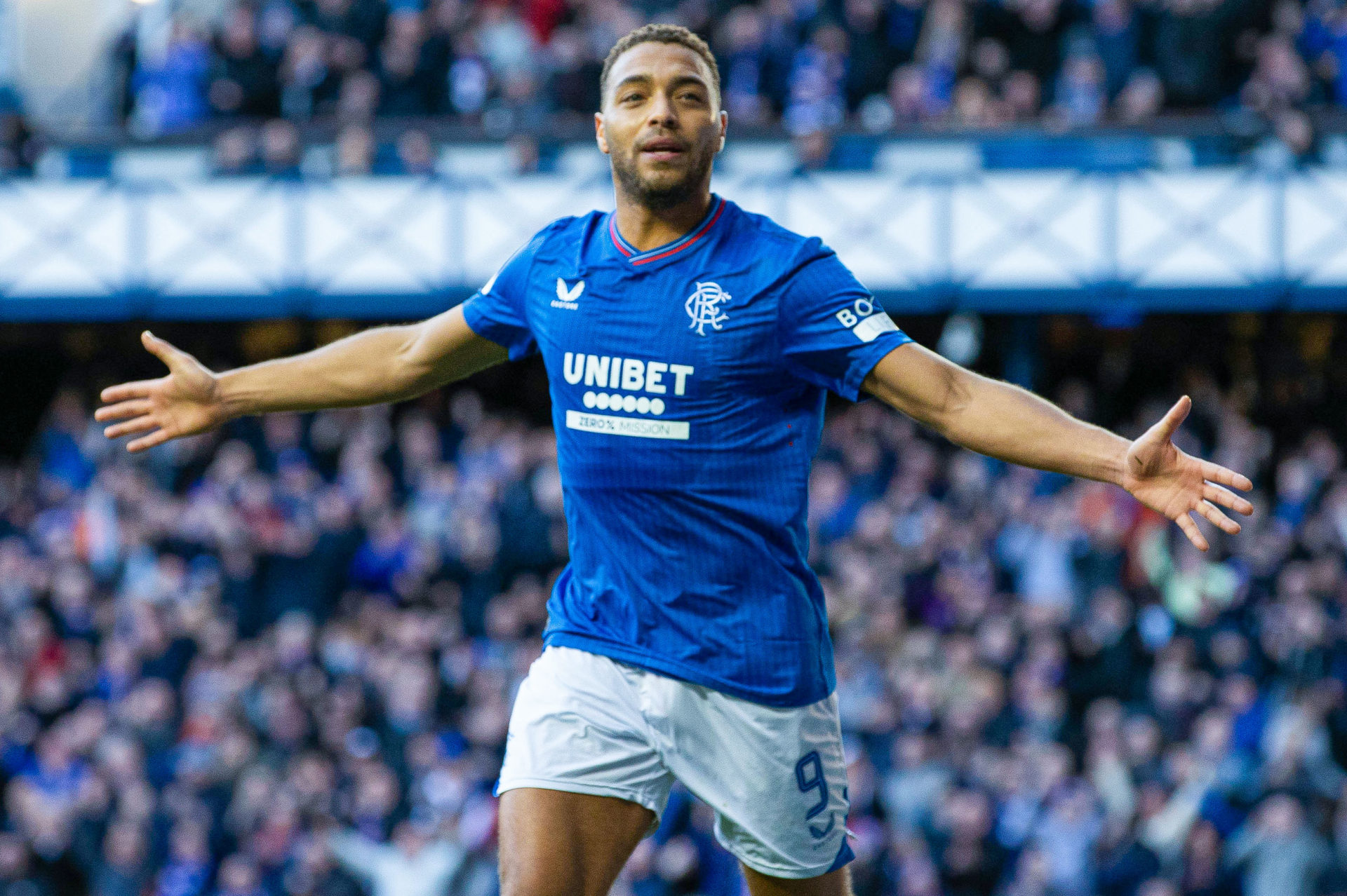 Rangers extend their lead at the top of the Premiership table after thrashing Hearts 5-0