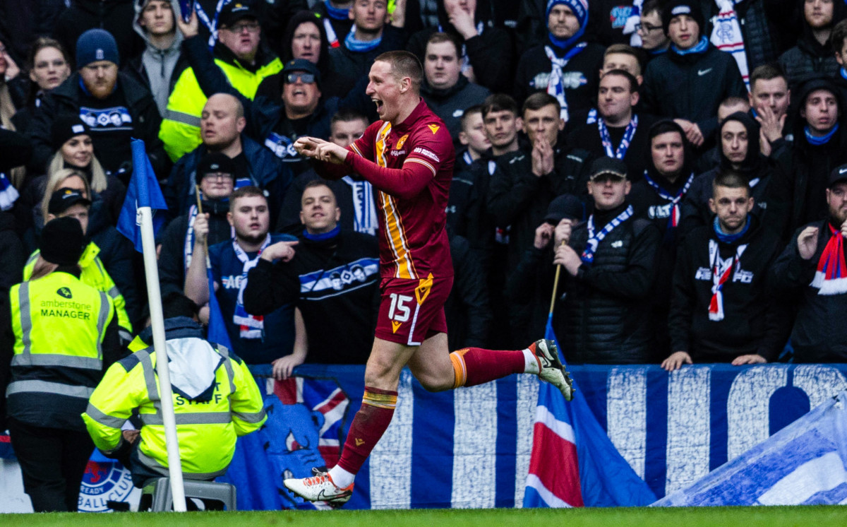 Rangers drop three crucial points in the title race after 2-1 defeat to Motherwell