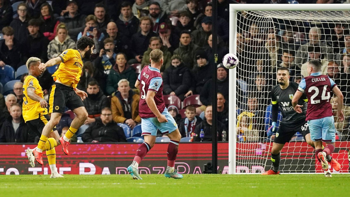 Rayan Ait-Nouri denies Burnley vital victory as Wolves share spoils