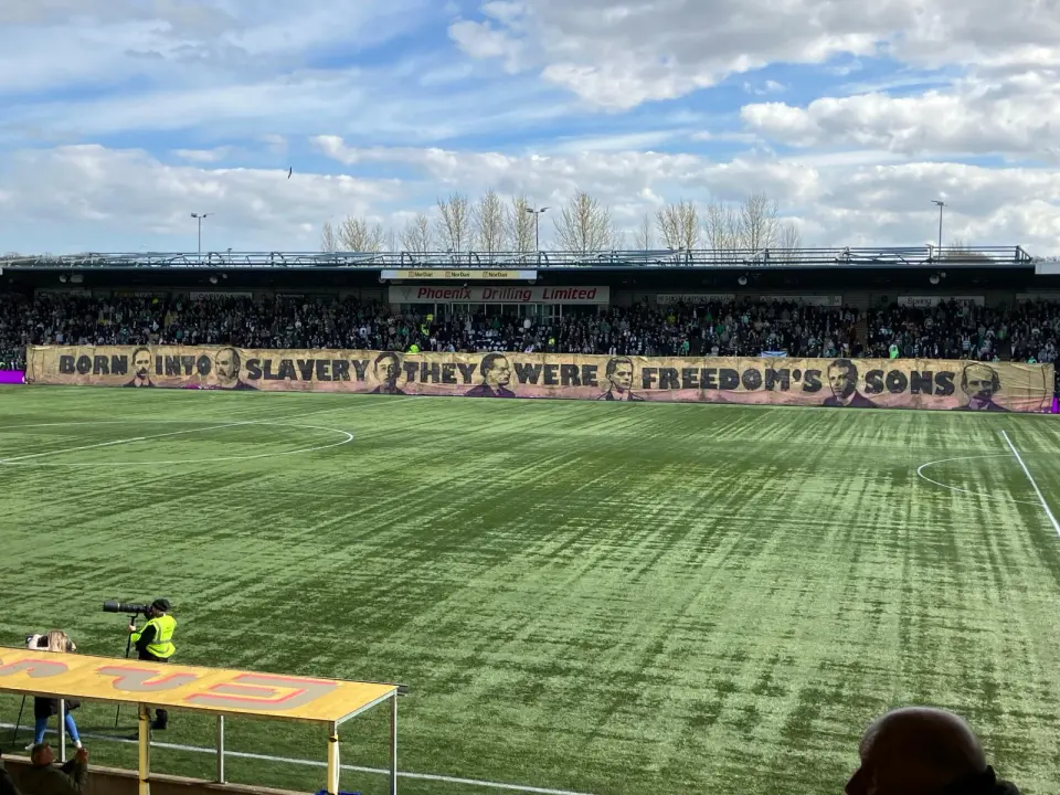 Livingston slam Green Brigade over ‘unapproved tifo’ during defeat to Celtic