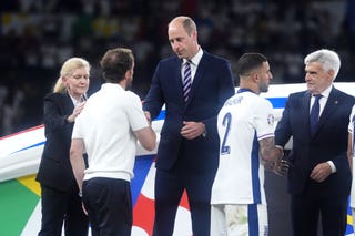 Prince of Wales thanks Gareth Southgate for being ‘all-round class act’
