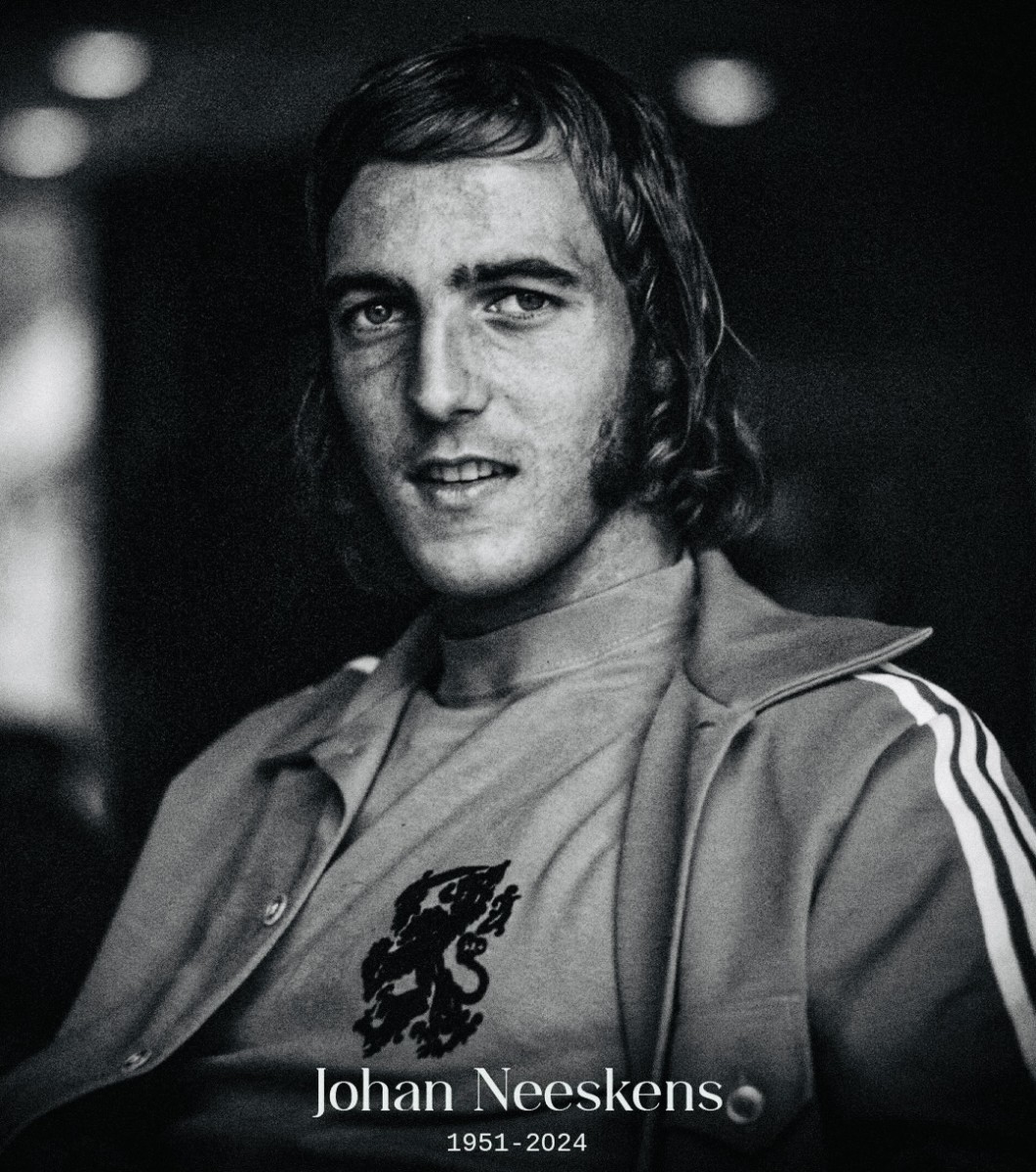 Het Nederlandse voetbal rouwt om een ​​legende als Johan Neeskens sterft