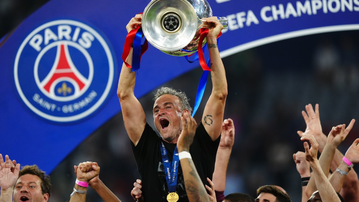 Luis Enrique aiming for repeat as PSG prepare to start Champions League defence