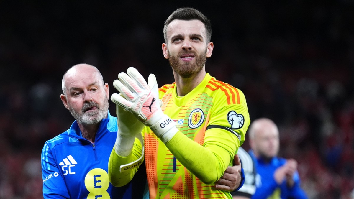 Angus Gunn: I was ‘buzzing’ to get gloves on for Scotland’s opening qualifier