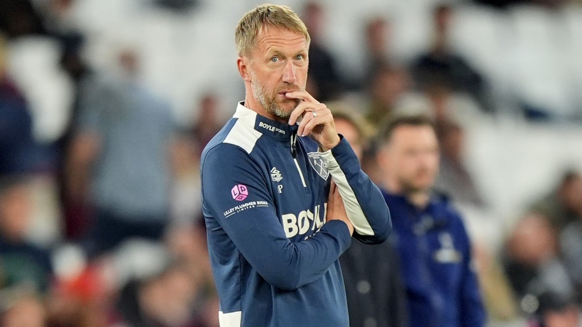 Graham Potter understands frustration on ‘uncomfortable evening’ for West Ham