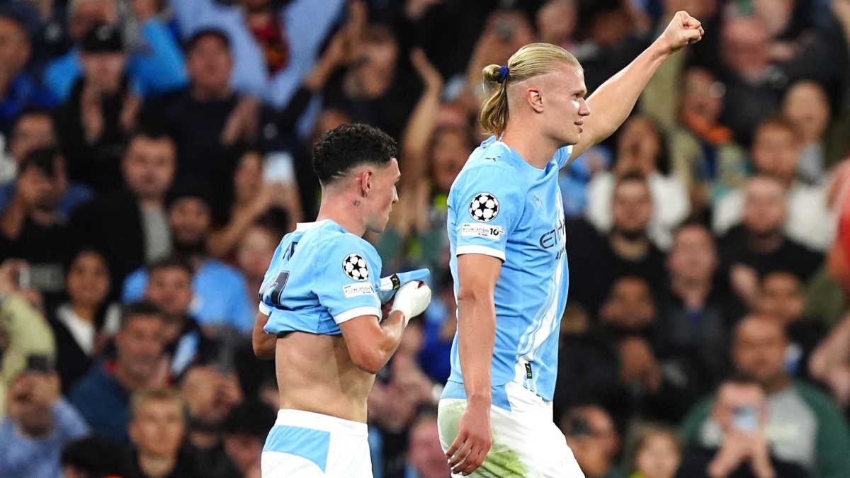 Erling Haaland scores 50th Champions League goal as Man City cruise past Napoli