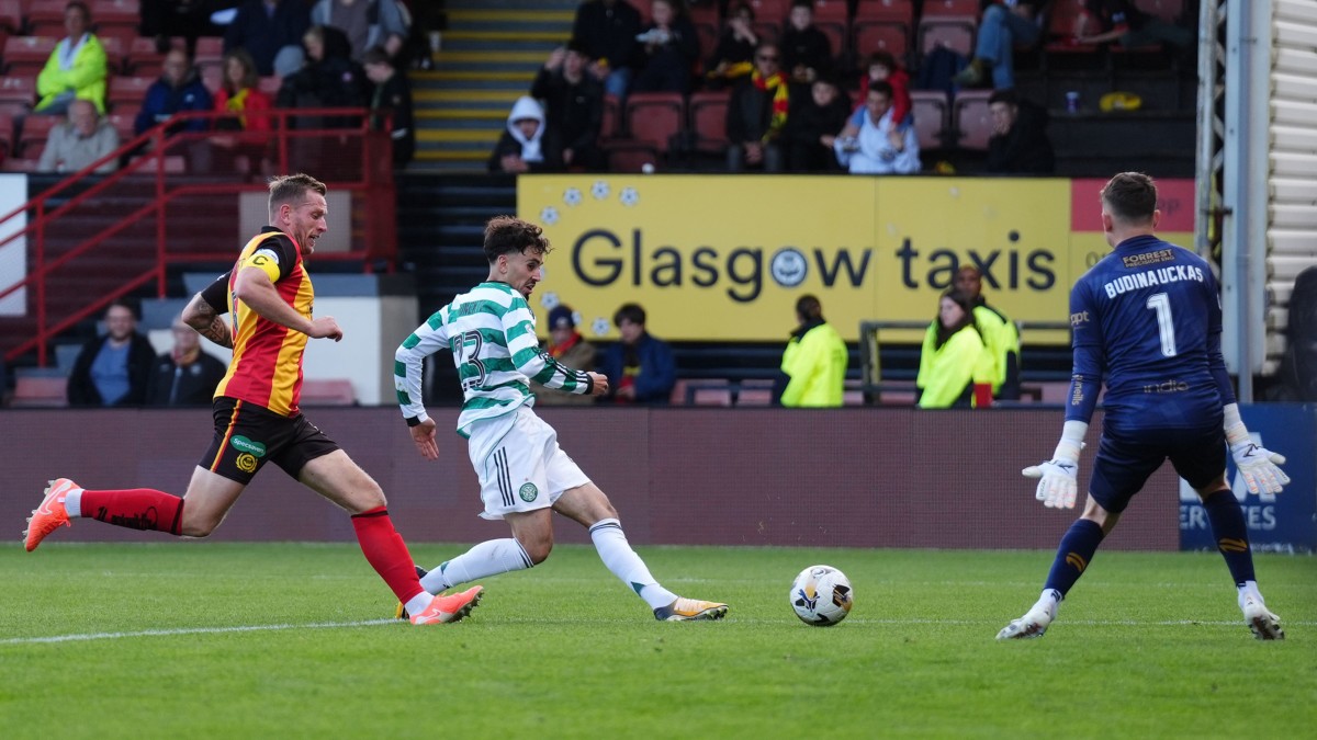 Sebastian Tounekti on target as Celtic crush Partick Thistle to reach cup semi